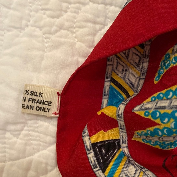 Cartier must de Cartier Paris silk scarf swan - Picture 14 of 15